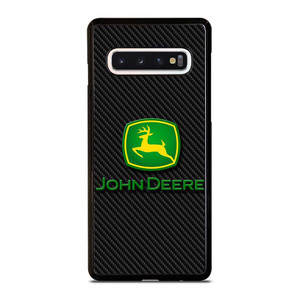 JOHN DEERE CARBON LOGO Samsung Galaxy S10 Case Cover