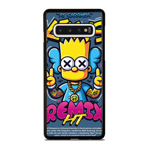 KAWS X BART SIMPSONS Samsung Galaxy S10 Case Cover