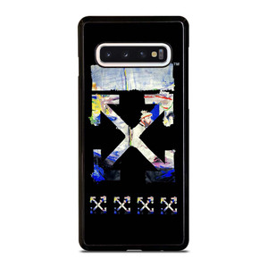 OFF WHITE CLOTHING ART LOGO Samsung Galaxy S10 Case Cover OFF WHITE CLOTHING ART LOGO Samsung Galaxy S10 Case Cover