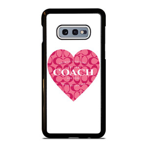 COACH NEW YORK PINK HEART Samsung Galaxy S10e Case Cover COACH NEW YORK PINK HEART Samsung Galaxy S10e Case Cover