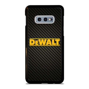 DEWALT TOOLS LOGO CARBON Samsung Galaxy S10e Case Cover