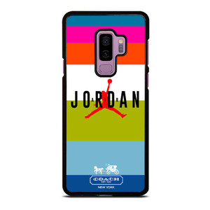 COACH NEW YORK AIR JORDAN STRIPE Samsung Galaxy S9 Plus Case Cover