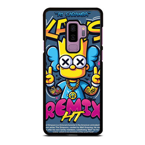 KAWS X BART SIMPSONS Samsung Galaxy S9 Plus Case Cover