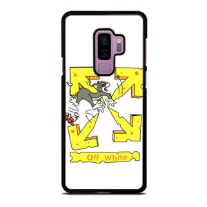 OFF WHITE TOM AND JERRY Samsung Galaxy S9 Plus Case Cover
