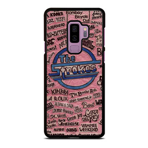 THE STROKES AND FAMOUS BAND LOGO Samsung Galaxy S9 Plus Case Cover THE STROKES AND FAMOUS BAND LOGO Samsung Galaxy S9 Plus Case Cover
