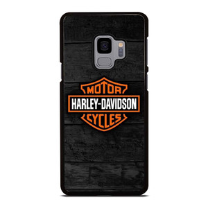 HARLEY DAVIDSON MOTORCYCLE WOODEN LOGO Samsung Galaxy S9 Case Cover