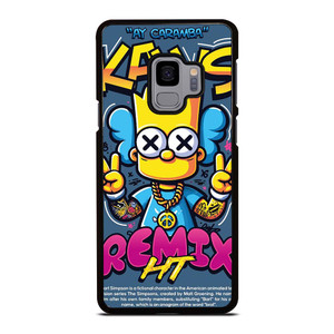 KAWS X BART SIMPSONS Samsung Galaxy S9 Case Cover KAWS X BART SIMPSONS Samsung Galaxy S9 Case Cover