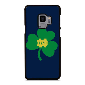 NOTRE DAME FIGHTING IRISH CLOVER LOGO Samsung Galaxy S9 Case Cover NOTRE DAME FIGHTING IRISH CLOVER LOGO Samsung Galaxy S9 Case Cover