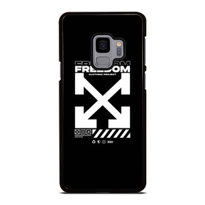 OFF WHITE CLOTHING FREEDOM Samsung Galaxy S9 Case Cover OFF WHITE CLOTHING FREEDOM Samsung Galaxy S9 Case Cover