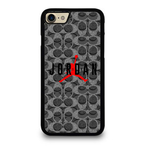 COACH NEW YORK AIR JORDAN BLACK iPhone 7 / 8 Case Cover