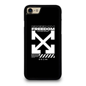 OFF WHITE CLOTHING FREEDOM iPhone 7 / 8 Case Cover