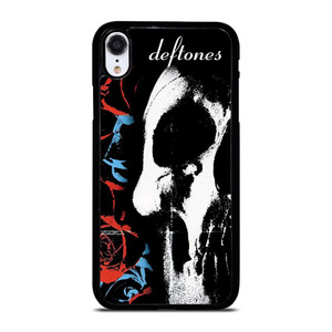 DEFTONES ROCK BAND ROSE SKULL iPhone XR Case Cover