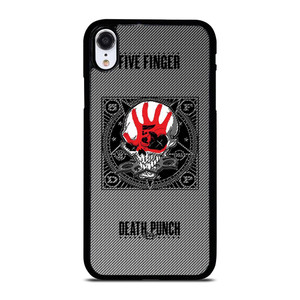 FIVE FINGER DEATH PUNCH CARBON LOGO iPhone XR Case Cover FIVE FINGER DEATH PUNCH CARBON LOGO iPhone XR Case Cover