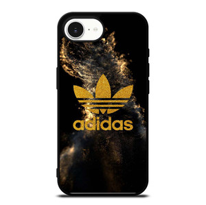 ADIDAS GOLD SAND LOGO iPhone 16e Case Cover ADIDAS GOLD SAND LOGO iPhone 16e Case Cover