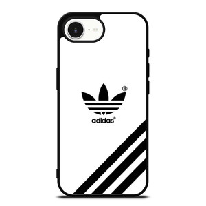 ADIDAS LOGO WHITE CLASSIC STRIPES iPhone 16e Case Cover
