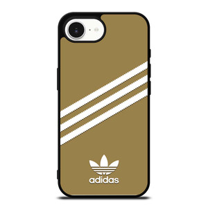 ADIDAS ORIGINALS STRIPES BEIGE iPhone 16e Case Cover