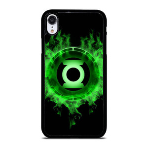 GREEN LANTERN SUPER HERO LOGO iPhone XR Case Cover
