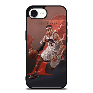 ALLEN IVERSON SIXERS NBA BASKETBALL iPhone 16e Case Cover