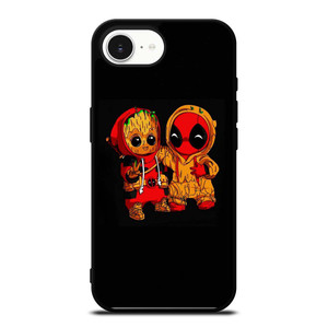 BABY DEADPOOL AND GROOOT iPhone 16e Case Cover
