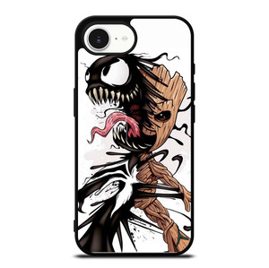 BABY GROOT AND VENOM iPhone 16e Case Cover