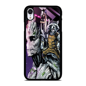 ROCKET RACCOON AND GROOT MARVEL iPhone XR Case Cover