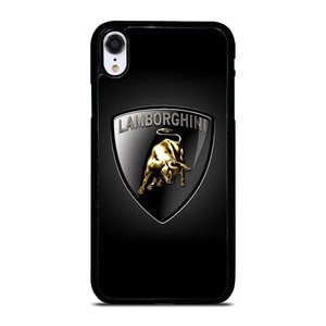 BLACK LAMBORGHINI LOGO iPhone XR Case Cover