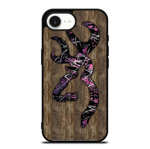 CAMO BROWNING PINK WOOD iPhone 16e Case Cover
