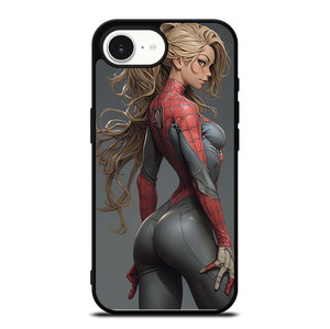 CARTOON SPIDER GIRL SEXY MARVEL COMICS iPhone 16e Case Cover CARTOON SPIDER GIRL SEXY MARVEL COMICS iPhone 16e Case Cover
