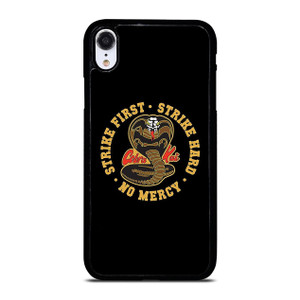 COBRA KAI KARATE NO MERCY iPhone XR Case Cover COBRA KAI KARATE NO MERCY iPhone XR Case Cover