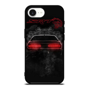 CHALLENGER HELLCAT BLACK DODGE SRT iPhone 16e Case Cover CHALLENGER HELLCAT BLACK DODGE SRT iPhone 16e Case Cover