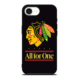 CHICAGO BLACKHAWKS ALL FOR ONE iPhone 16e Case Cover