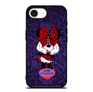 COACH MINNIE MOUSE PURPLE iPhone 16e Case Cover