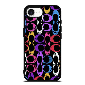 COACH NEW YORK ART LOGO iPhone 16e Case Cover