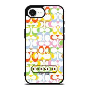 COACH NEW YORK COLORFUL iPhone 16e Case Cover COACH NEW YORK COLORFUL iPhone 16e Case Cover