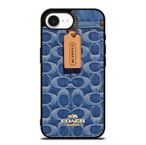 COACH NEW YORK LOGO JEANS BAG iPhone 16e Case Cover