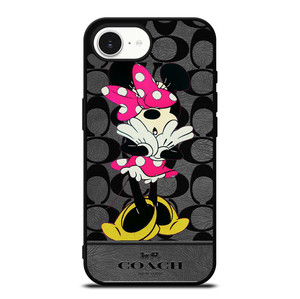 COACH NEW YORK MINNIE MOUSE iPhone 16e Case Cover COACH NEW YORK MINNIE MOUSE iPhone 16e Case Cover
