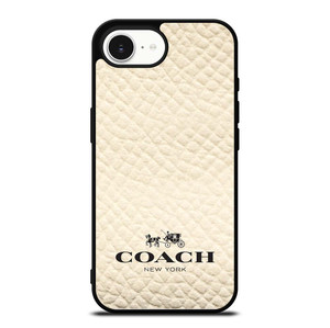 COACH NEW YORK WHITE iPhone 16e Case Cover COACH NEW YORK WHITE iPhone 16e Case Cover