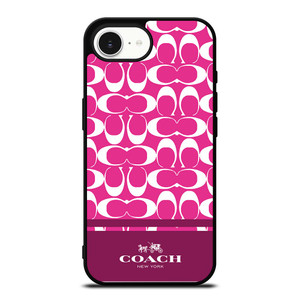 COACH PINK NEW YORK iPhone 16e Case Cover COACH PINK NEW YORK iPhone 16e Case Cover