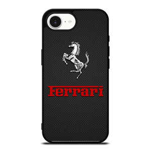 FERRARI HORSE CARBON LOGO iPhone 16e Case Cover