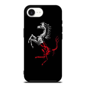 FERRARI LOGO CHROME HORSE iPhone 16e Case Cover