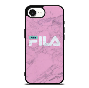 FILA SPORT PINK MARBLE LOGO iPhone 16e Case Cover