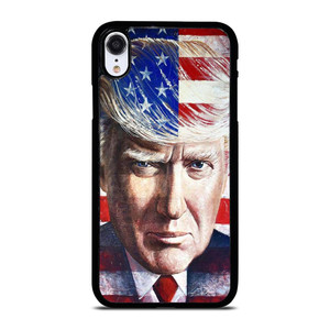 DONALD TRUMP FACE ART iPhone XR Case Cover
