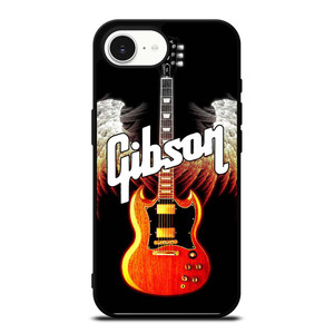 GIBSON GUITAR WINGS LOGO iPhone 16e Case Cover GIBSON GUITAR WINGS LOGO iPhone 16e Case Cover