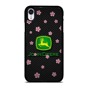 JOHN DEERE FLOWER CARBON iPhone XR Case Cover