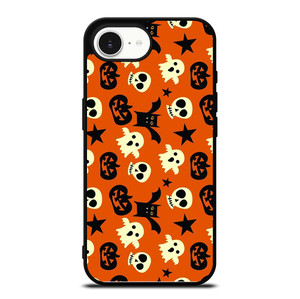 HALLOWEEN GHOST PATTERN iPhone 16e Case Cover