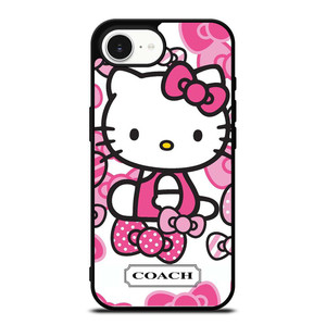 HELLO KITTY COACH NEW YORK PINK iPhone 16e Case Cover