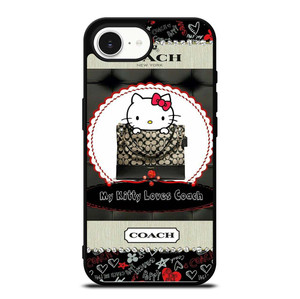 HELLO KITTY LOVES COACH iPhone 16e Case Cover