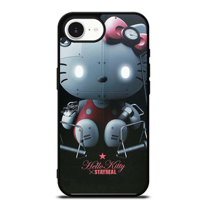 HELLO KITTY STAYREAL ROBOT iPhone 16e Case Cover