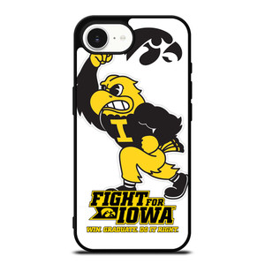 IOWA HAWKEYES MASCOT 2 iPhone 16e Case Cover