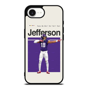 JUSTIN JEFFERSON NFL MINNESOTA VIKINGS iPhone 16e Case Cover